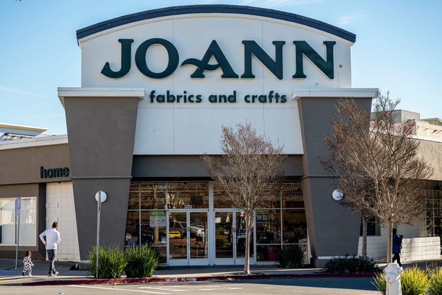 a joann store in el cerrito, california, us, on wednesday, jan 8, 2025 joann inc is working with advisers to help shore up its balance sheet and ease liquidity pressures, less than a year after the fabric and crafts retailer emerged from bankruptcy, according to people with knowledge of the situation photographer david paul morrisbloomberg via getty images