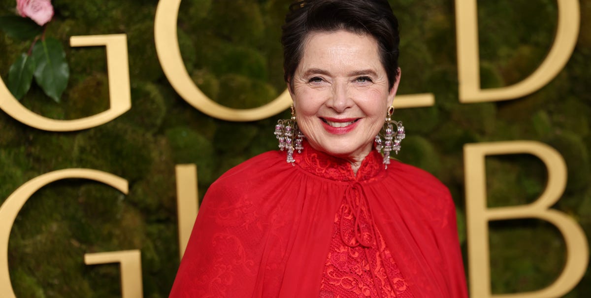 How Isabella Rossellini Got Ready for the Golden Globes After a 28-Year Hiatus