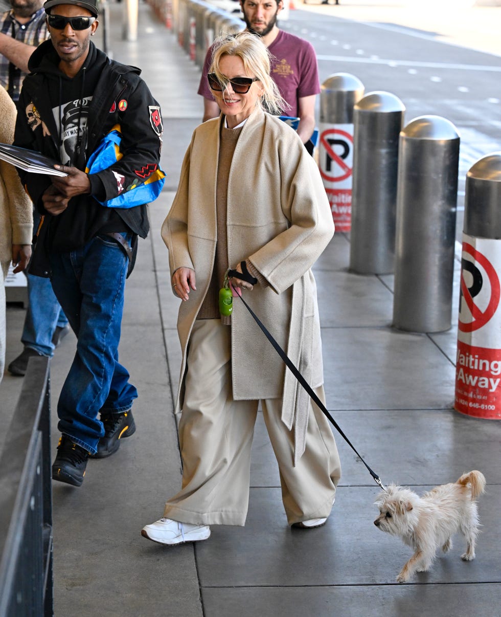 los angeles, ca january 12 naomi watts is seen at lax on january 12, 2025 in los angeles, california photo by dutchbauer griffingc images