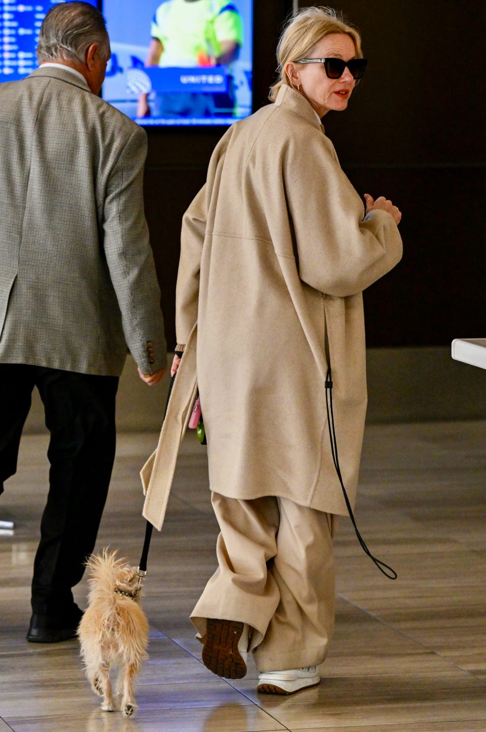 los angeles, ca january 12 naomi watts is seen at lax on january 12, 2025 in los angeles, california photo by dutchbauer griffingc images