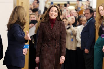 london, england january 14 catherine, princess of wales during a visit to the royal marsden hospital on january 14, 2025 in london, england