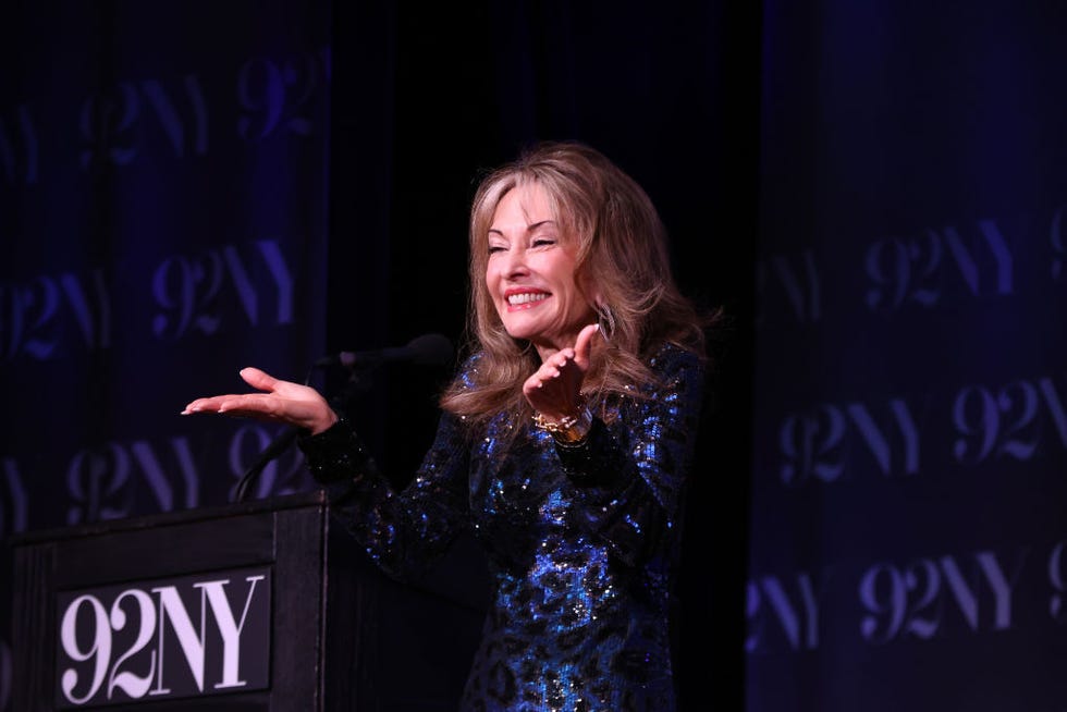 new york, new york january 14 susan lucci attends susan lucci in conversation with andy cohen for all my children at 55 at 92ny on january 14, 2025 in new york city