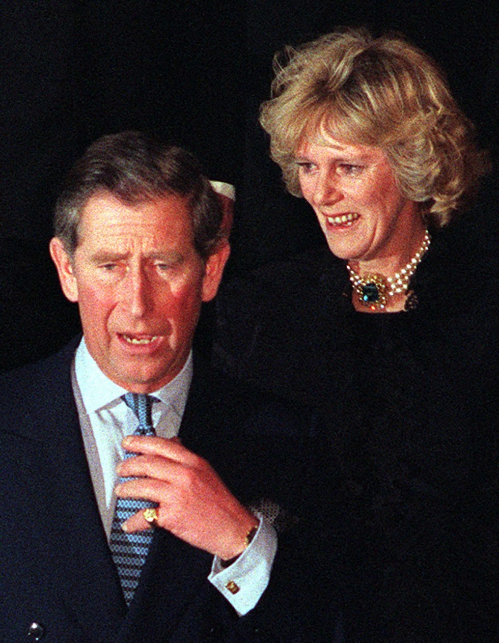 the prince of wales and camilla parker bowles step out in public together for the first time