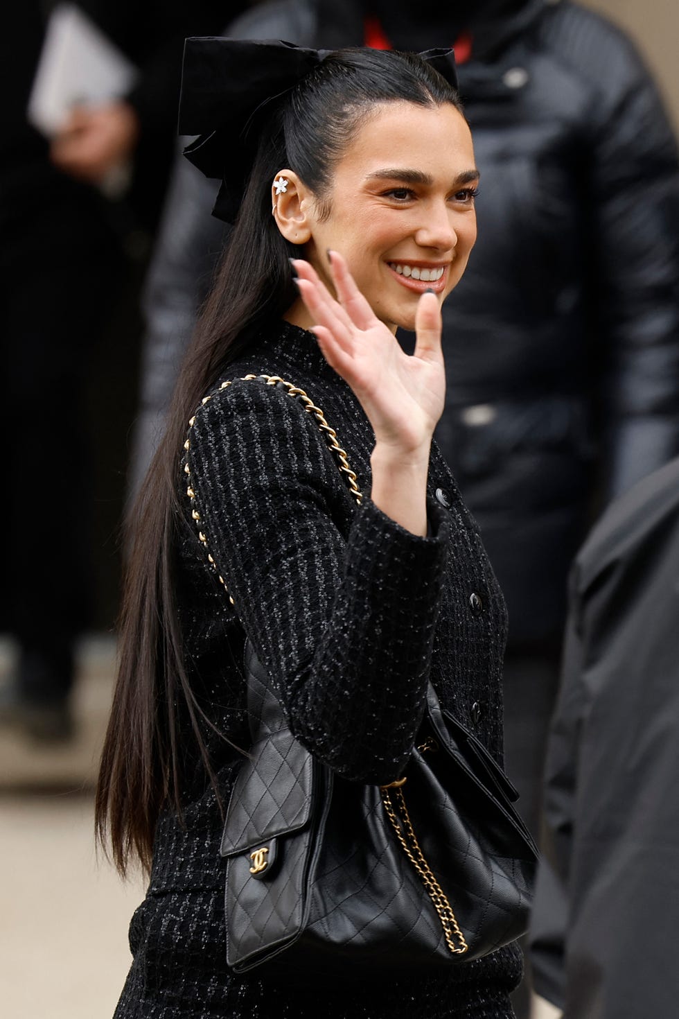 british singer songwriter dua lipa leaves after attending the chanel womens haute couture springsummer 2025 collection as part of the fashion week in paris, on january 28, 2025 photo by sebastien dupuy afp photo by sebastien dupuyafp via getty images