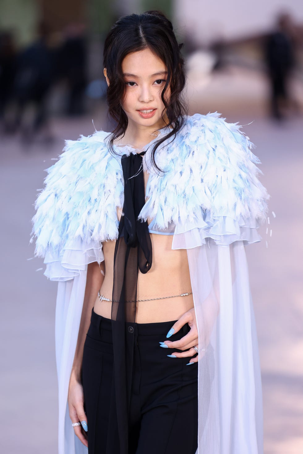 jennie at chanel's show