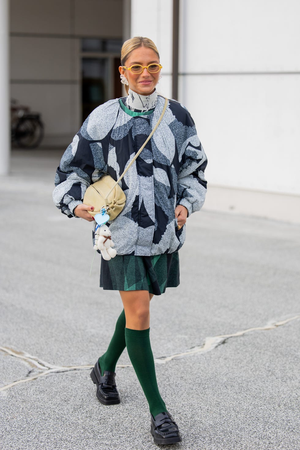 bolso ovalado tendencia mediano