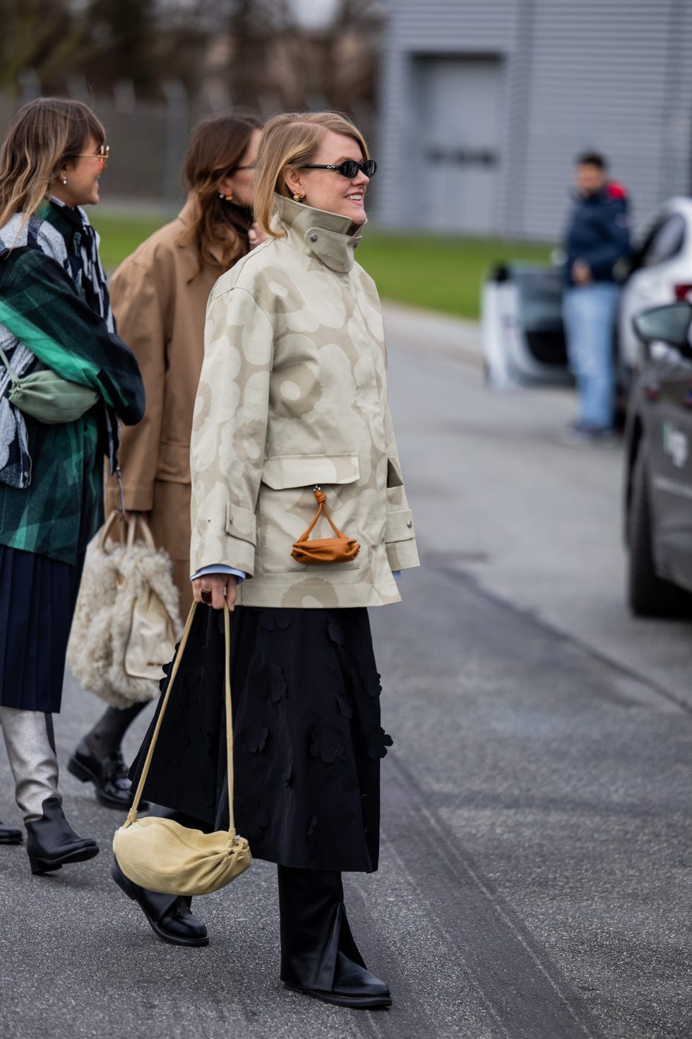 bolso ovalado tendencia mediano