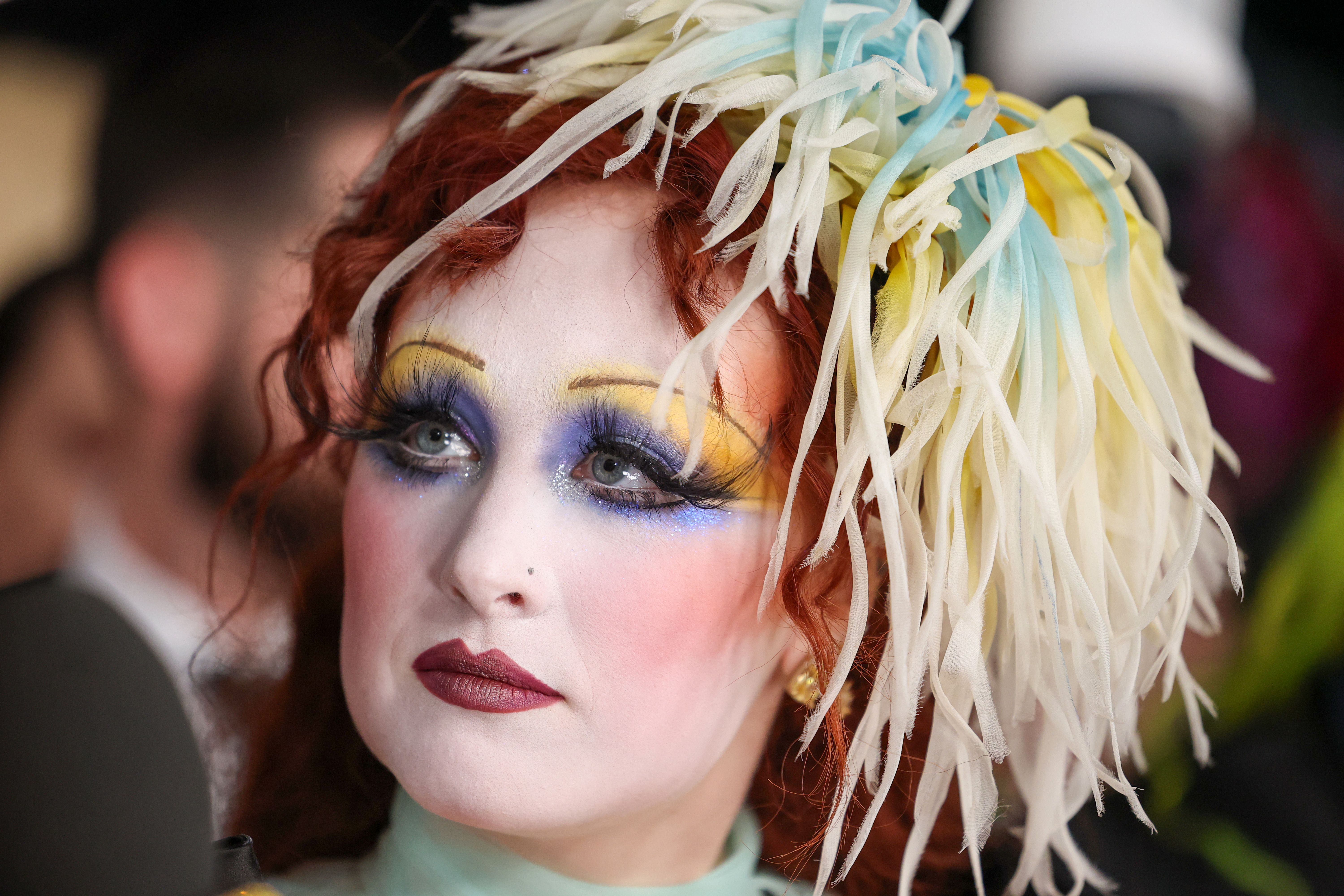 Chappell Roan Arrives in Yellow Corset Ball Gown at 2025 Grammys