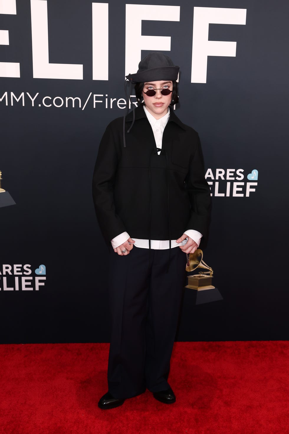 los angeles, california february 02 billie eilish attends the 67th annual grammy awards on february 02, 2025 in los angeles, california photo by matt winkelmeyergetty images for the recording academy