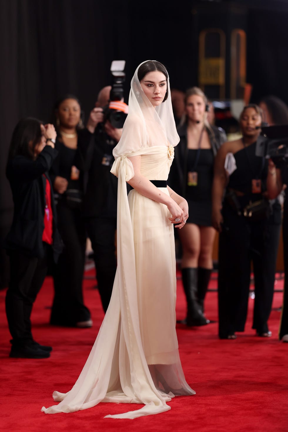los angeles, california february 02 gracie abrams attends the 67th annual grammy awards on february 02, 2025 in los angeles, california photo by matt winkelmeyergetty images for the recording academy