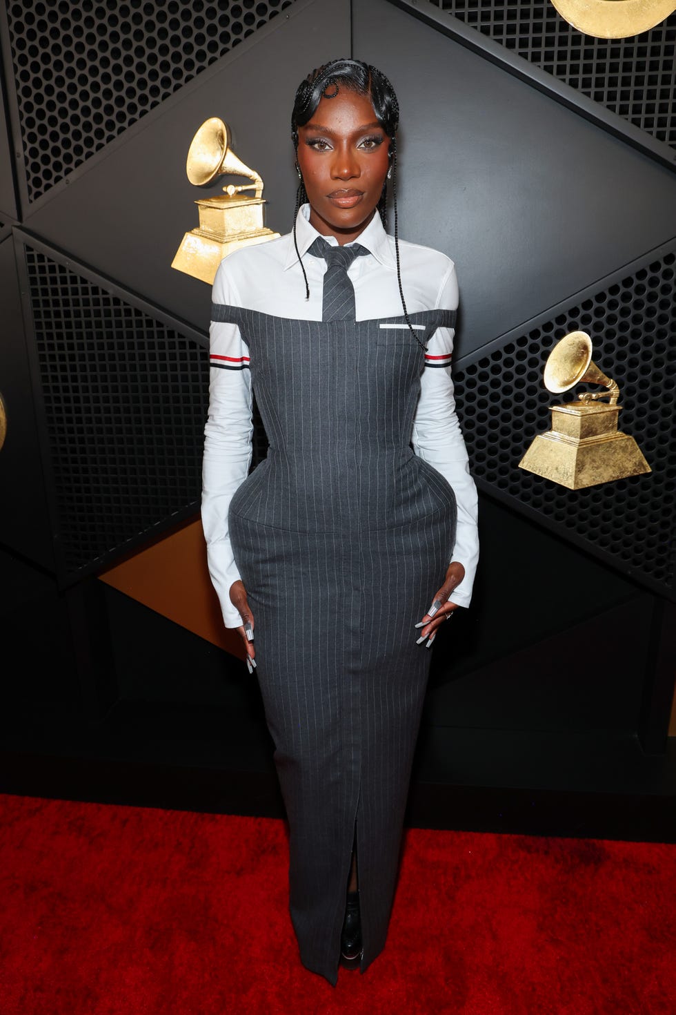 los angeles, california february 02: doechii attends the 67th annual grammy awards at crypto.com arena on february 02, 2025 in los angeles, california. (photo by kevin mazur/getty images for the recording academy)