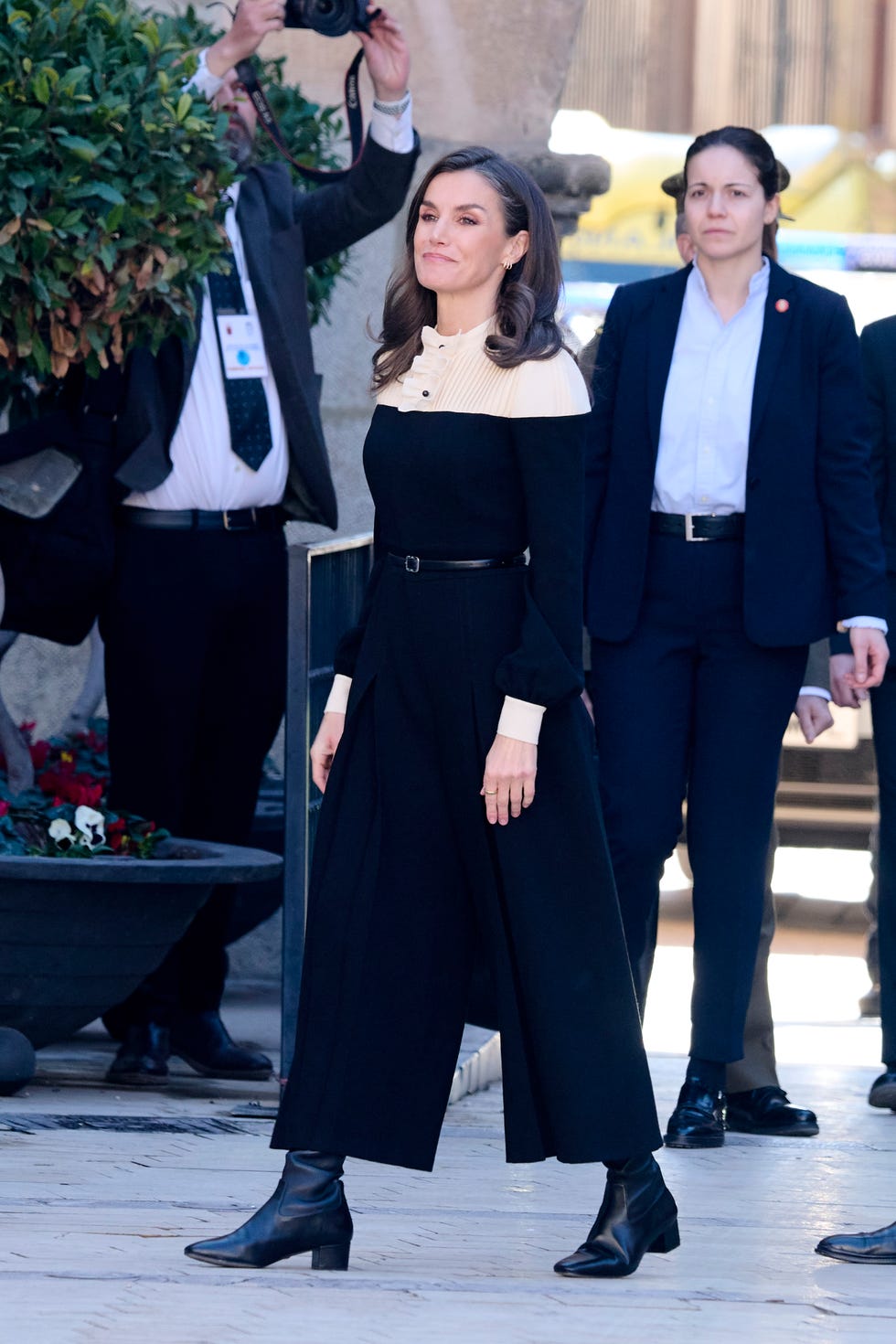 caravaca de la cruz, spain february 06 queen letizia of spain visits caravaca de la cruz, on the occasion of the celebration of its jubilee year in 2024, on february 06, 2025 in caravaca de la cruz, spain photo by carlos alvarezgetty images