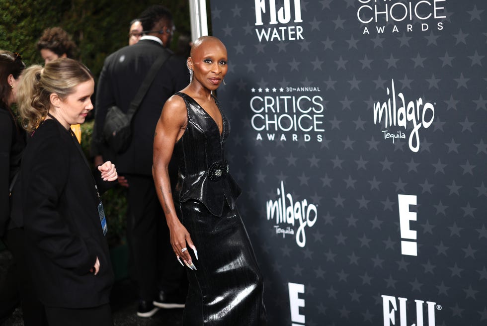 cynthia erivo at the critics choice awards