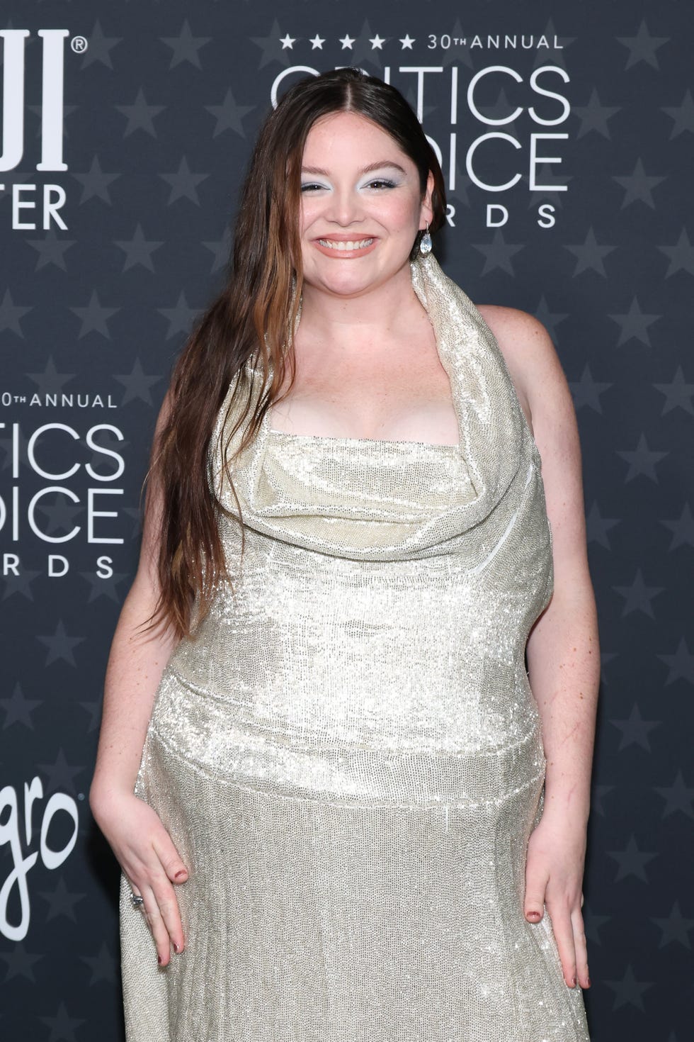 Santa Monica, California, February 07: Megan Stalter takes on February 7, 2025 in Santa Monica, California, on February 7, 2025 in Barker Hangar. (Photo by Amy Sussman/Getty Images)