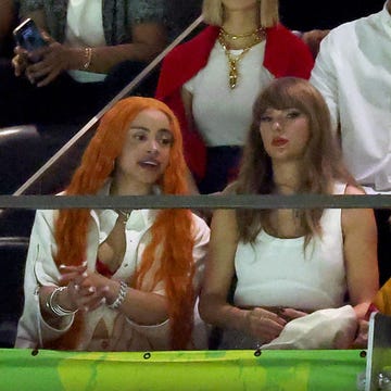 Super Bowl LIX: Kansas City Chiefs v Philadelphia Eagles new orleans, louisiana february 09 l r ice spice, ashley avignone, and taylor swift attend super bowl lix at caesars superdome on february 09, 2025 in new orleans, louisiana photo by jamie squiregetty images