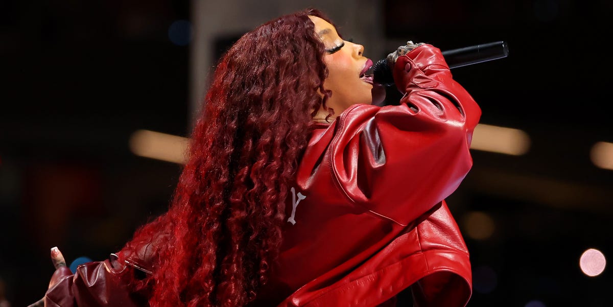 SZA’s Makeup Artist and Hairstylist Reveal the Secrets Behind Her Super Bowl Halftime Show Look