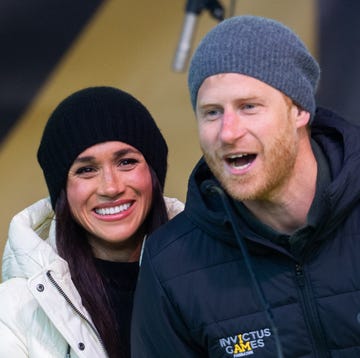 2025 Invictus Games Vancouver - Day Two whistler, british columbia february 10 prince harry, duke of sussex and meghan, duchess of sussex attend the whistler welcoming ceremony during day two of the 2025 invictus games on february 10, 2025 in whistler, british columbia photo by samir husseinwireimage
