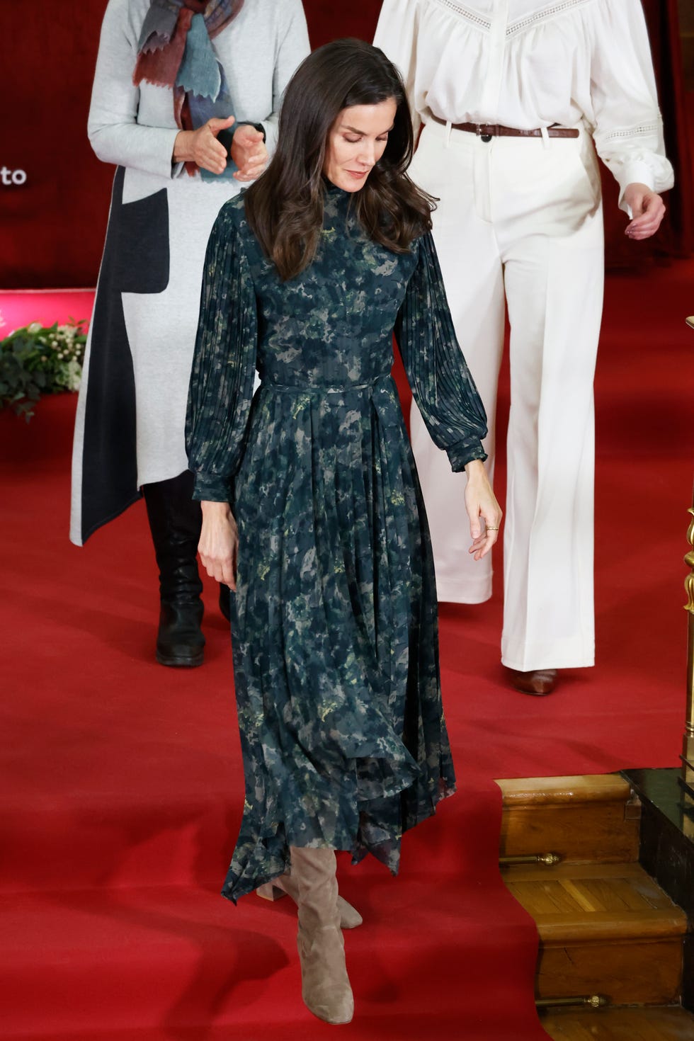 el look boho de la reina letizia