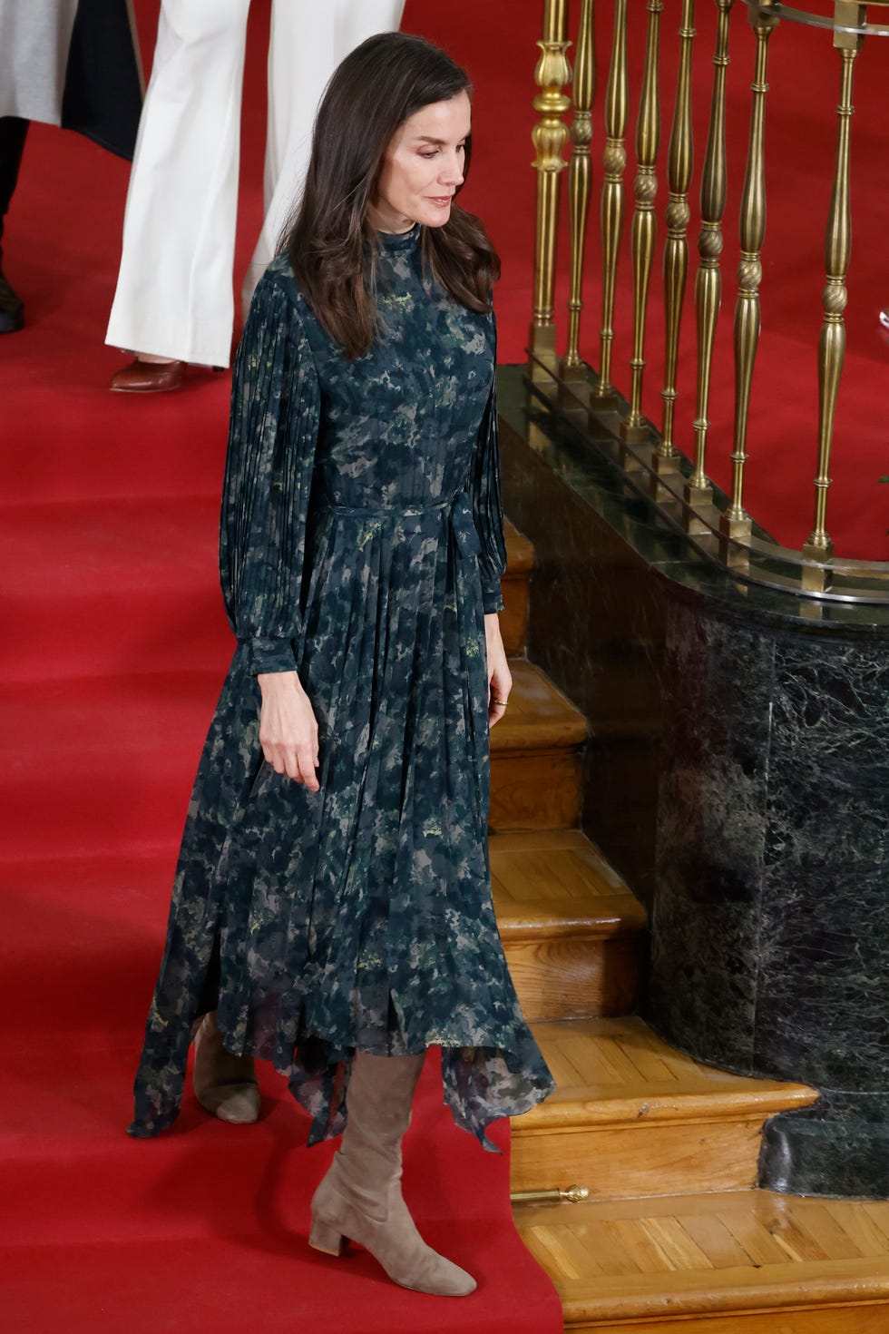 el look boho de la reina letizia