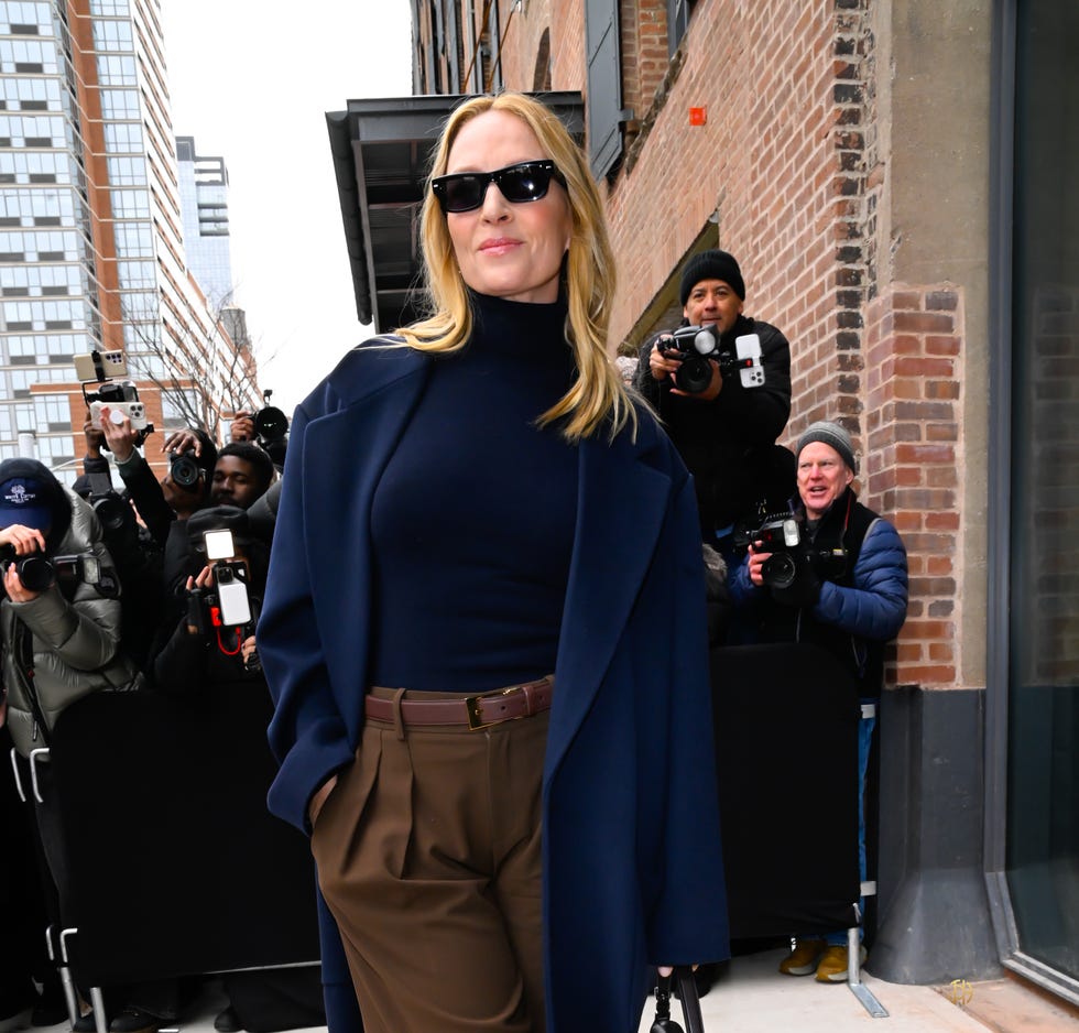 uma thurman winter look