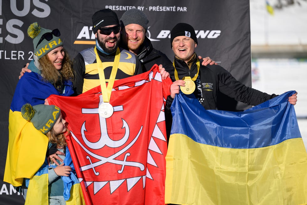 whistler, british columbia february 11 prince harry, duke of sussex attends the biathlon event during day three of the 2025 invictus games at whistler olympic park on february 11, 2025 in whistler, british columbia photo by karwai tangwireimage