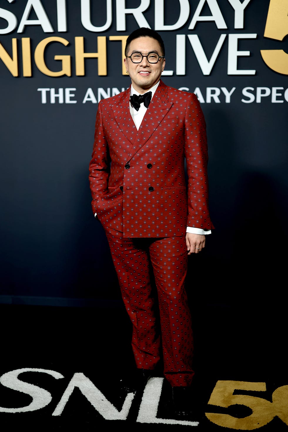new york, new york february 16 bowen yang attends snl50 the anniversary special on february 16, 2025 in new york city photo by dimitrios kambourisgetty images