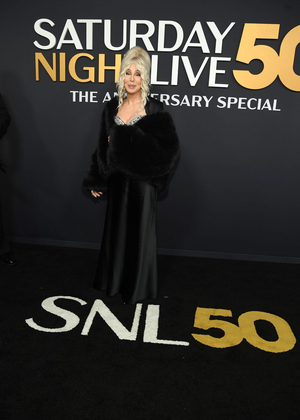 snl50 the red carpet pictured cher on sunday, february 16, 2025 photo by nbcnoam galainbc via getty images