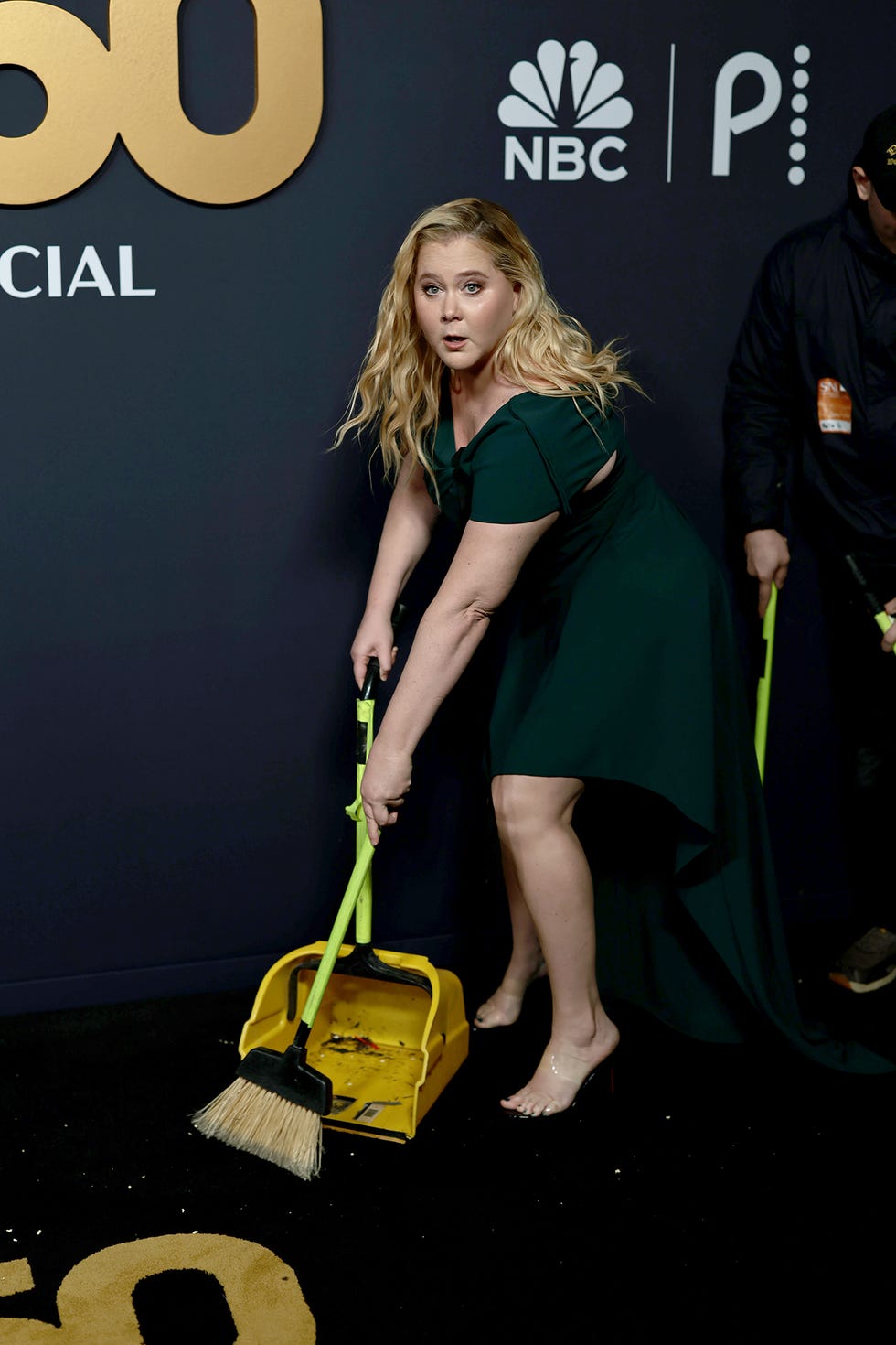 new york, new york february 16 amy schumer attends snl50 the anniversary special on february 16, 2025 in new york city photo by dimitrios kambourisgetty images
