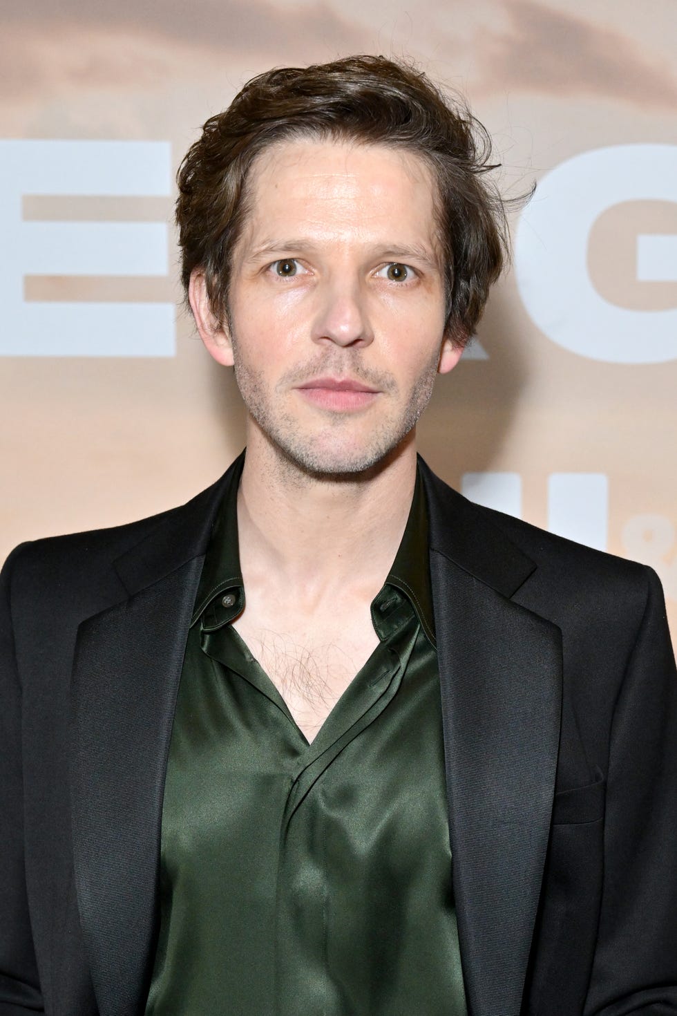 london, england february 19: damien molony attends the bergerac london premiere at curzon hoxton on february 19, 2025 in london, england. (photo by jordan peck/getty images)