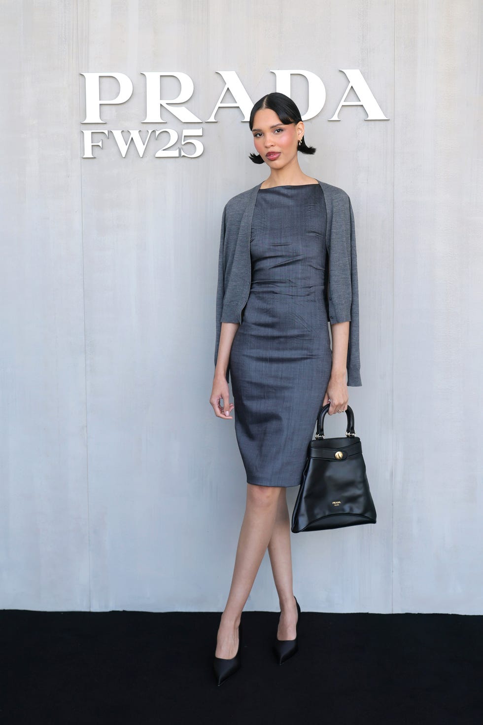Prada Fall/Winter 2025 Womenswear Fashion Show – Arrivals And Front Row milan, italy february 27: nara smith attends the prada fall/winter 2025 womenswear fashion show during milan fashion week spring/summer 2025 on february 27, 2025 in milan, italy. (photo by vittorio zunino celotto/getty images for prada)
