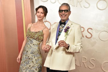 emilie livingston, jeff goldblum at the 97th oscars held at the dolby theatre on march 2, 2025 in hollywood, california. (photo by gregg deguire/penske media via getty images)