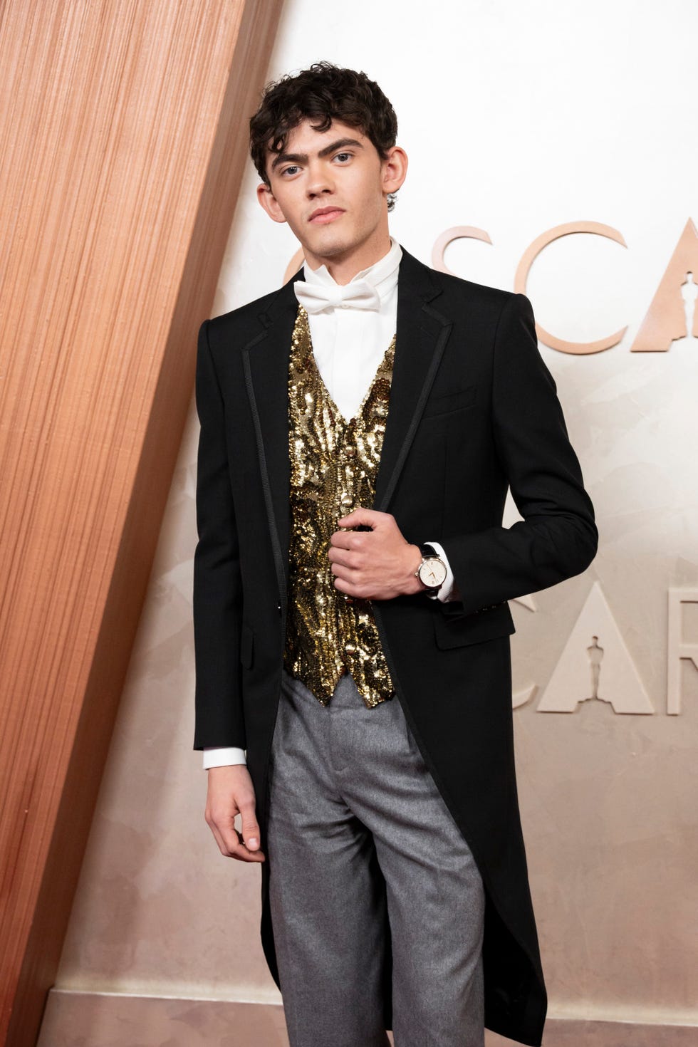 the oscars® "the oscars" will be held on sunday, march 2, 2025, at the dolby® theatre at ovation hollywood and will air live on abc, hulu and broadcast outlets in more than 200 territories worldwide. (disney/scott kirkland)joe locke (photo by scott kirkland/disney via getty images) the oscars® "the oscars" will be held on sunday, march 2, 2025, at the dolby® theatre at ovation hollywood and will air live on abc, hulu and broadcast outlets in more than 200 territories worldwide. (disney/scott kirkland)joe locke (photo by scott kirkland/disney via getty images)