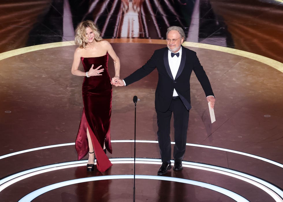 meg ryan, billy crystal at the 97th oscars held at the dolby theatre on march 2, 2025 in hollywood, california. (photo by rich polk/penske media via getty images)