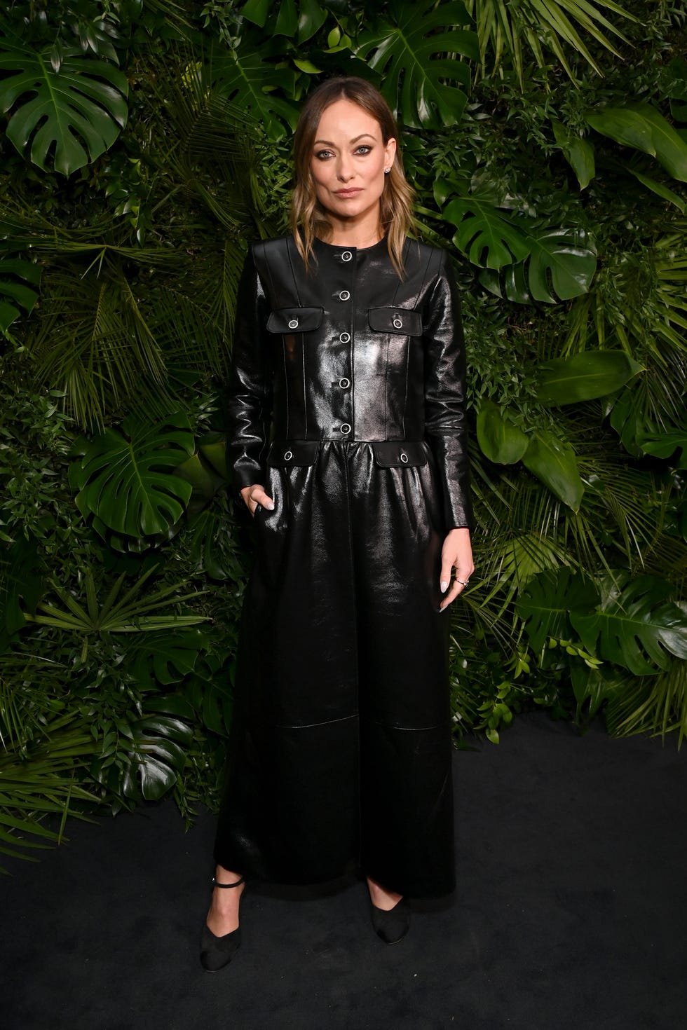 beverly hills, california march 01: olivia wilde attends the chanel and charles finch annual pre oscar dinner at the polo lounge at the beverly hills hotel on march 01, 2025 in beverly hills, california. (photo by jon kopaloff/wireimage)