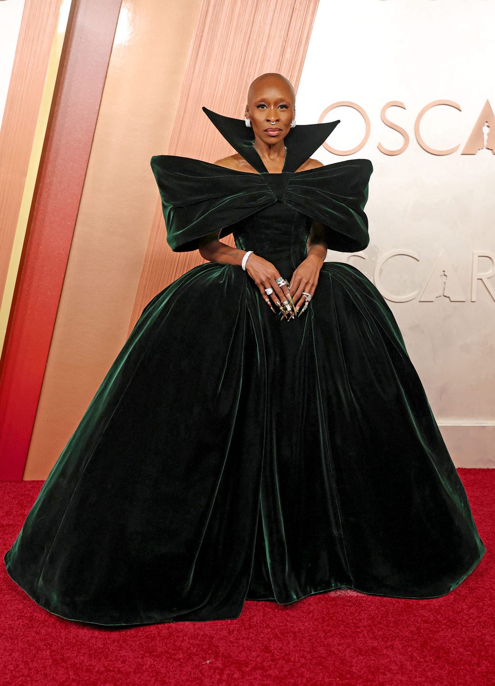 hollywood, california march 02: cynthia erivo attends the 97th annual oscars at dolby theatre on march 02, 2025 in hollywood, california. (photo by mike coppola/getty images)