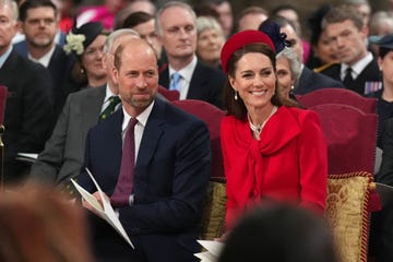 london, england march 10: prince william, prince of wales and catherine, princess of wales attend the commonwealth day service of celebration at westminster abbey on march 10, 2025 in london, england. (photo by aaron chown wpa pool/getty images)