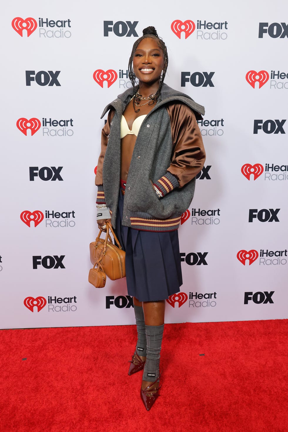 hollywood, california march 17: doechii poses in the press room at the 2025 iheartradio music awards at dolby theatre on march 17, 2025 in hollywood, california. (photo by savion washington/wireimage)