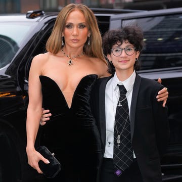 Celebrity Sightings In New York City - April 3, 2025 new york, ny april 3: jennifer lopez and emme muñiz are seen on april 3, 2025 in new york city. (photo by xny/star max/gc images)