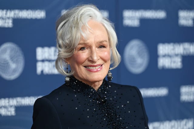 glenn close at the 11th breakthrough prize ceremony held at barker hanger on april 05, 2025 in santa monica, california. (photo by gilbert flores/variety via getty images)