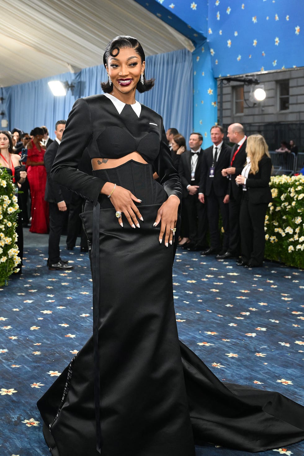 Angel Reese Suits Up in Thom Browne for the 2025 Met Gala—Interview