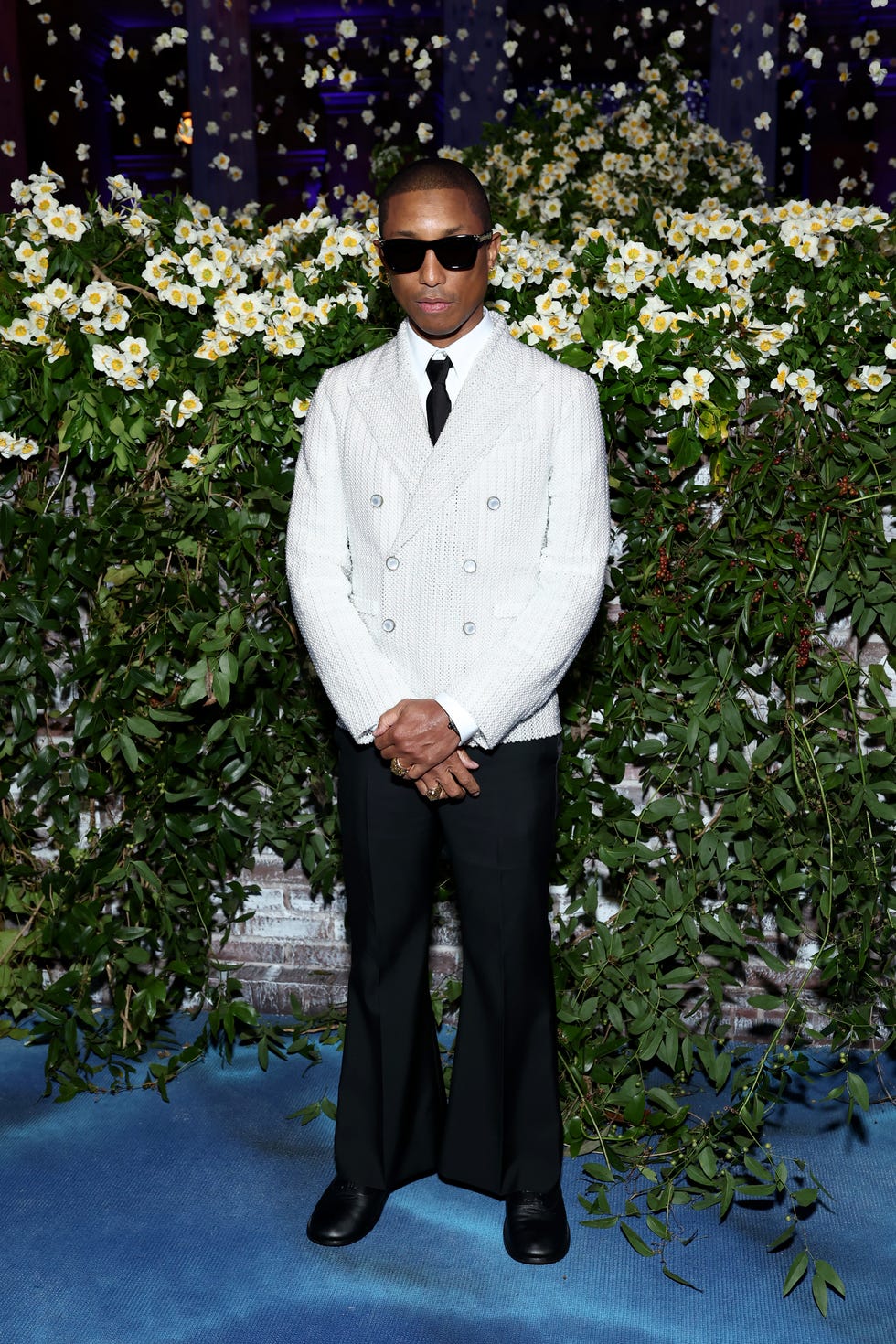 new york, new york may 05: (exclusive coverage) pharrell williams, 2025 met gala co chair, attends the 2025 met gala celebrating superfine: tailoring black style at metropolitan museum of art on may 05, 2025 in new york city. (photo by cindy ord/mg25/getty images for the met museum/vogue)