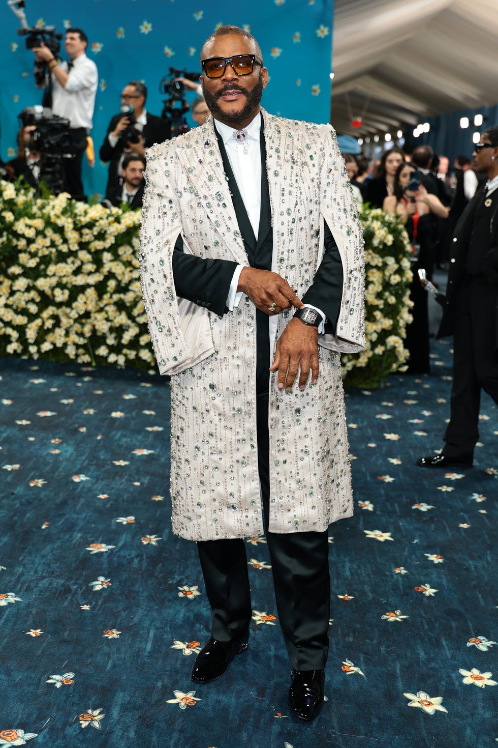 The 2025 Met Gala Celebrating "Superfine: Tailoring Black Style" - Arrivals new york, new york may 05: tyler perry attends the 2025 met gala celebrating superfine: tailoring black style at metropolitan museum of art on may 05, 2025 in new york city. (photo by dimitrios kambouris/getty images for the met museum/vogue)