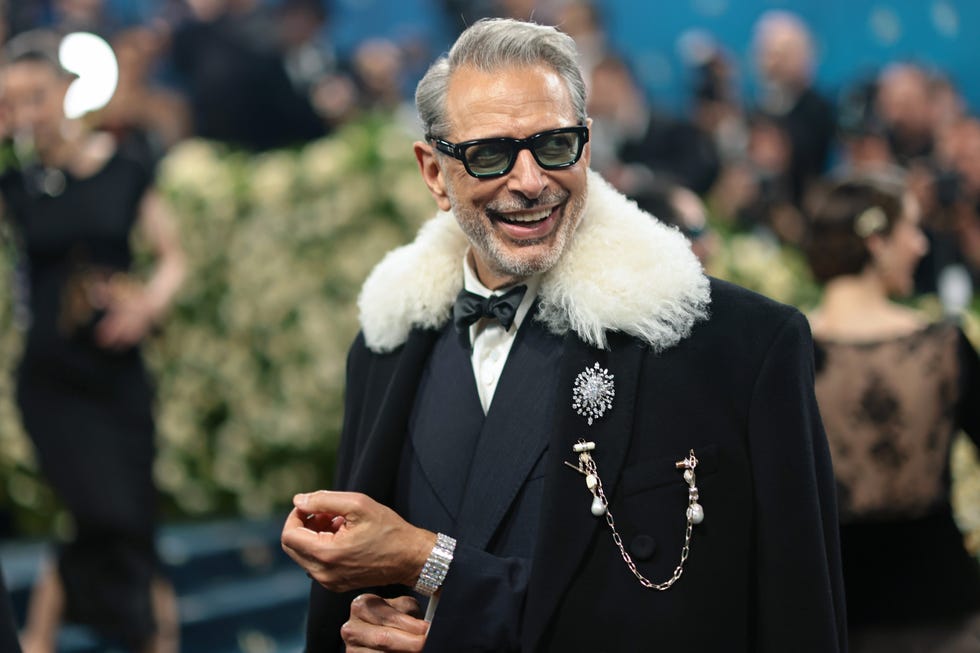 The 2025 Met Gala Celebrating "Superfine: Tailoring Black Style" - Arrivals new york, new york may 05: jeff goldblum attends the 2025 met gala celebrating superfine: tailoring black style at metropolitan museum of art on may 05, 2025 in new york city. (photo by dimitrios kambouris/getty images for the met museum/vogue)
