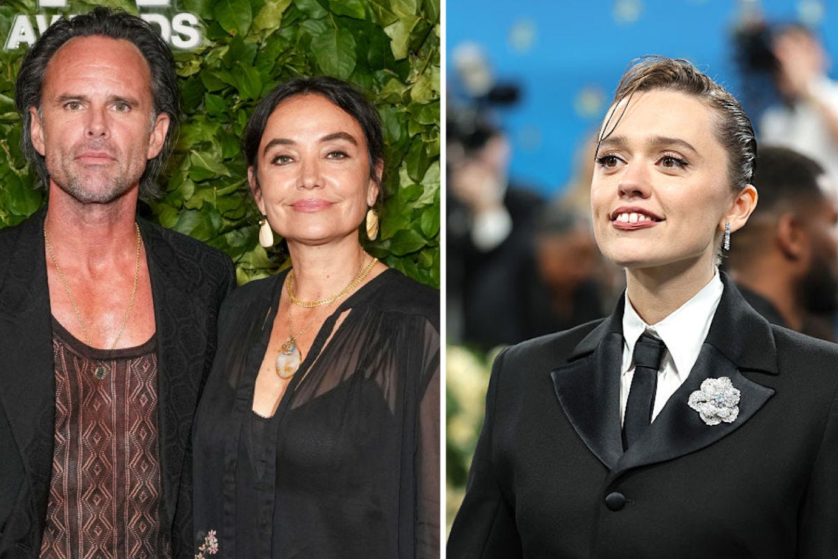 Vista previa de Patrick Schwarzenegger, Aimee Lou Wood y Sam Nivola en la silla caliente | ¿Dónde está la mentira? | ELLE