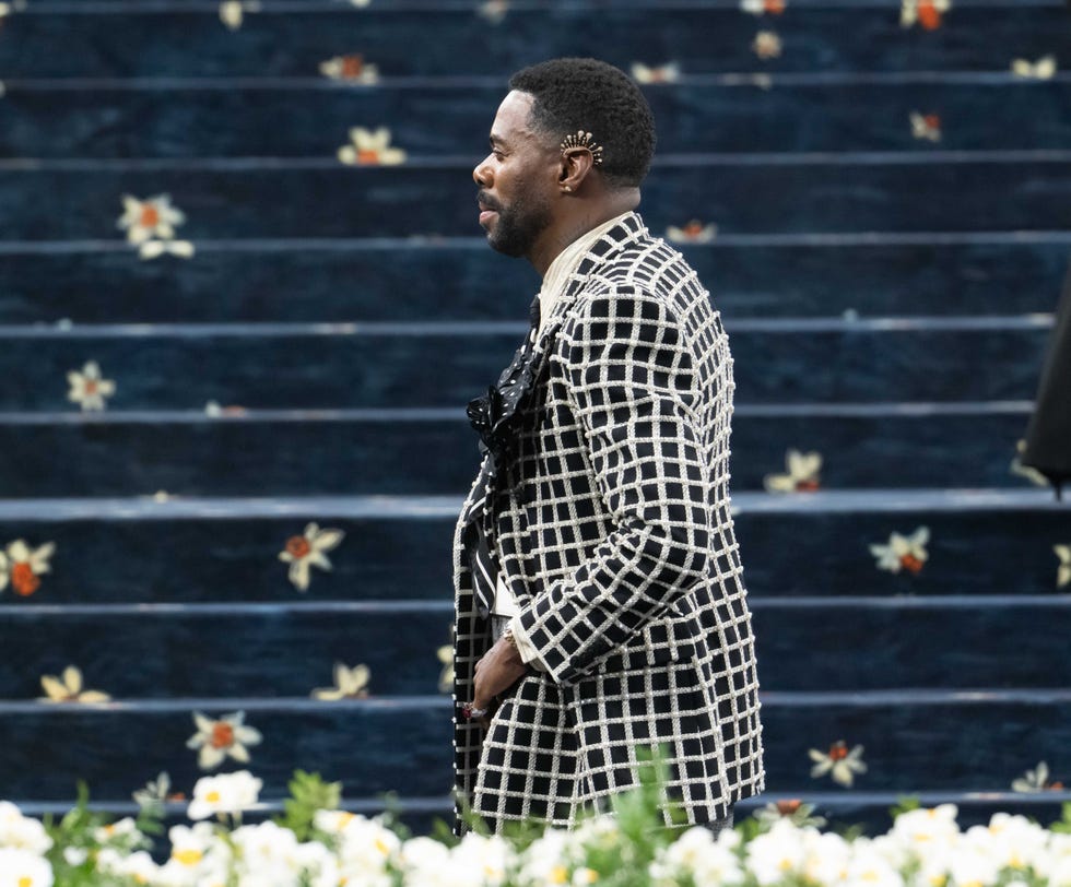 New York, New York, May 05: Colman Domingo takes part in the Met Gala from 2025 and celebrates "Superfine: adaptation of the black style" in the Metropolitan Museum of Art on May 5, 2025 in New York City. (Photo by Noam Galai/GC pictures)