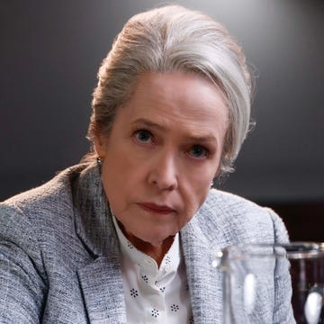 MATLOCK toronto april 10: "i was that, too" a pregnant woman asks for olympia's help obtaining a divorce from her husband, whose family is a client of the firm, on matlock, thursday, april 10 (9:01 10:00 pm, et/pt) on the cbs television network, and streaming on paramount+ (live and on demand for paramount+ with showtime subscribers, or on demand for paramount+ essential subscribers the day after the episode airs)*. pictured: kathy bates as "madeline matlock". (photo by roert voets/cbs via getty images)