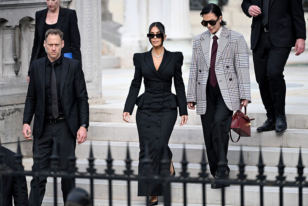 Kim Kardashian Wore a John Galliano Peplum Gown and $7M in Diamonds to Face Her Robbers