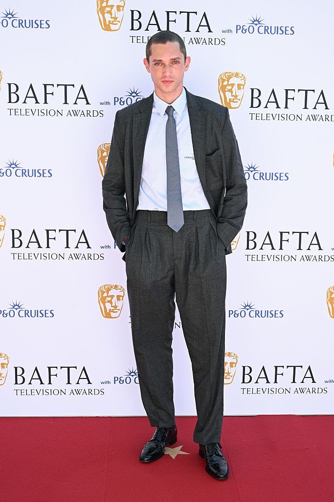 london, england may 11: sonny walker attends the 2025 bafta television awards with po cruises at the royal festival hall on may 11, 2025 in london, england. (photo by kate green/bafta/getty images for bafta)