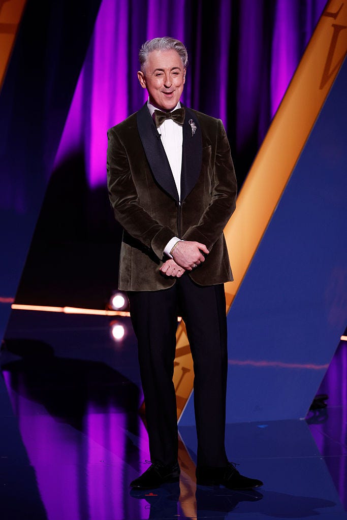 london, england may 11: host alan cumming on stage during the 2025 bafta television awards with po cruises ceremony at the royal festival hall on may 11, 2025 in london, england. (photo by john phillips/bafta/getty images for bafta)