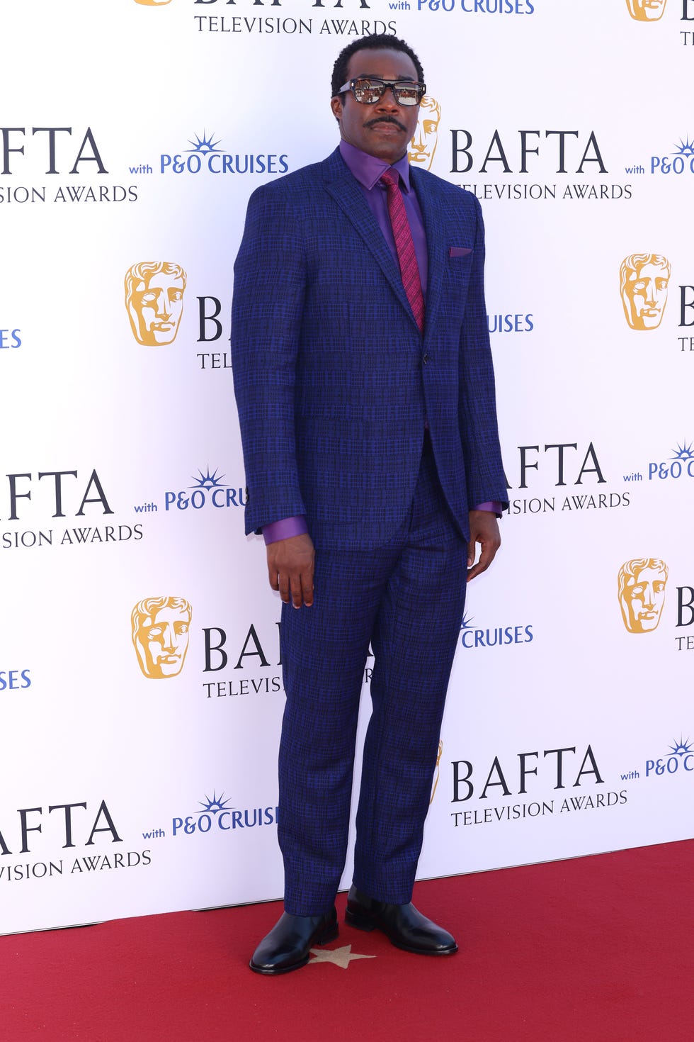 2025 BAFTA Television Awards With P&O Cruises - Arrivals london, england may 11: tramell tillman attends the 2025 bafta television awards with po cruises at the royal festival hall on may 11, 2025 in london, england. (photo by lia toby/getty images)